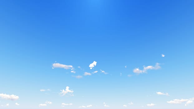 Cloudy blue sky abstract background, blue sky background with tiny clouds, 3d rendering

