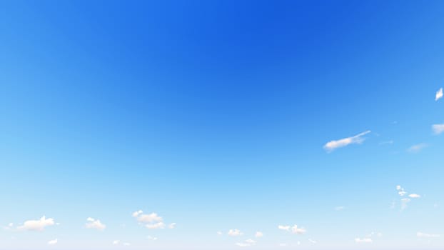 Cloudy blue sky abstract background, blue sky background with tiny clouds, 3d rendering

