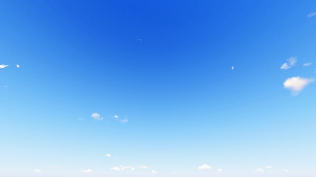 Cloudy blue sky abstract background, blue sky background with tiny clouds, 3d rendering

