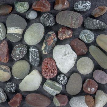 sea stones, perfect background for your concept or project