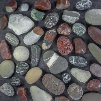 sea stones, perfect background for your concept or project