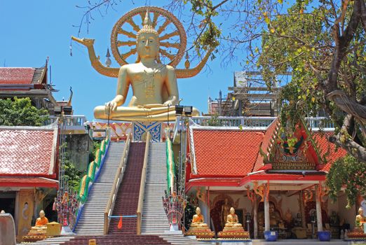 Big Buddha statue. Koh Samui island, Thailand.