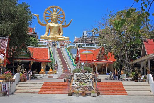 Big Buddha statue. Koh Samui island, Thailand.