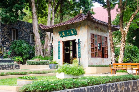 Small shrine Chinese, Ranong, Thailand.