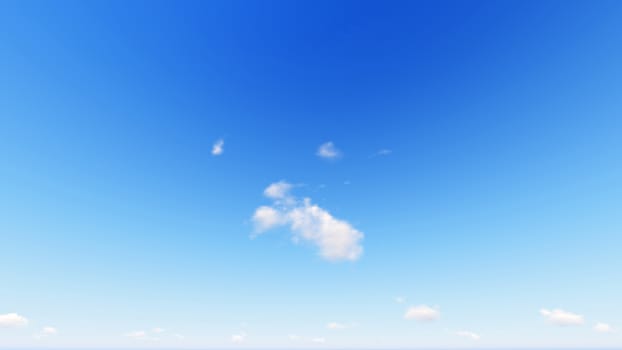 Cloudy blue sky abstract background, blue sky background with tiny clouds, 3d rendering

