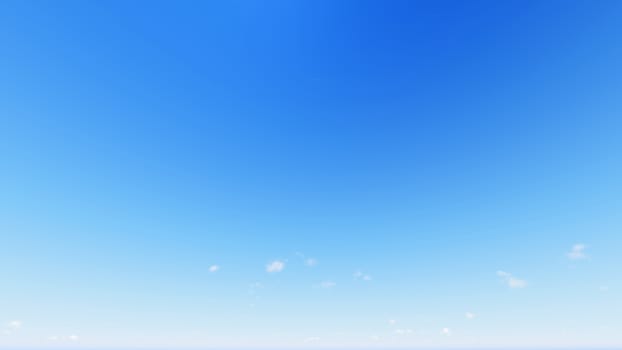 Cloudy blue sky abstract background, blue sky background with tiny clouds, 3d rendering

