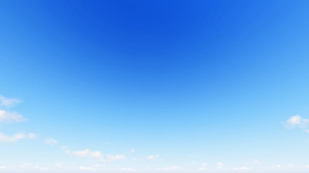 Cloudy blue sky abstract background, blue sky background with tiny clouds, 3d rendering

