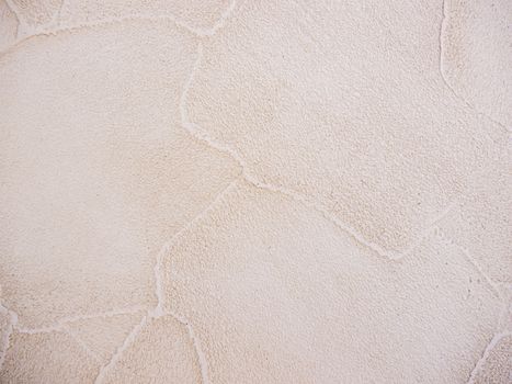 Beige Plastered Concrete Wall Background Texture Detail