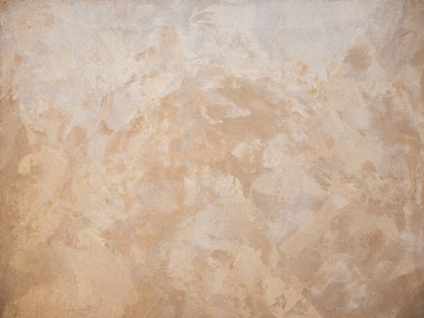 Beige Plastered Concrete Wall Background Texture Detail