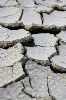 Drought Soil without grass background
