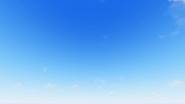 Cloudy blue sky abstract background, blue sky background with tiny clouds, 3d rendering

