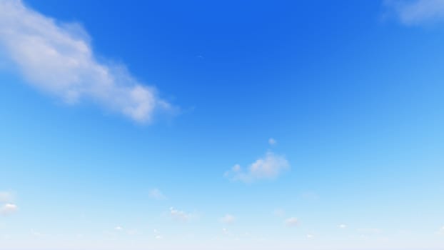 Cloudy blue sky abstract background, blue sky background with tiny clouds, 3d rendering

