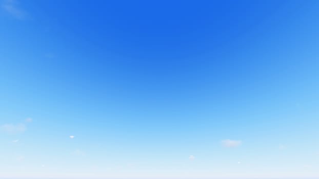 Cloudy blue sky abstract background, blue sky background with tiny clouds, 3d rendering

