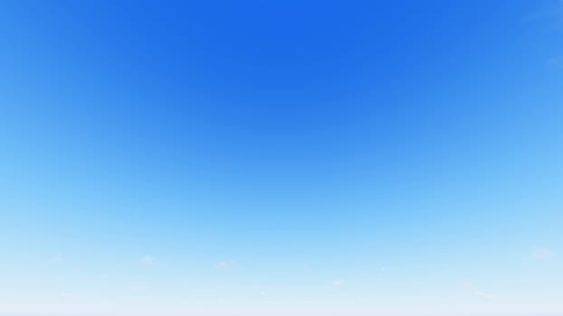 Cloudy blue sky abstract background, blue sky background with tiny clouds, 3d rendering

