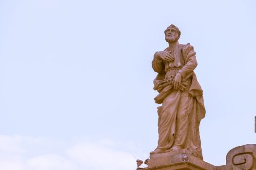 Detail of the Church of Saints Peter and Paul in Acireale - Sicily, Italy.