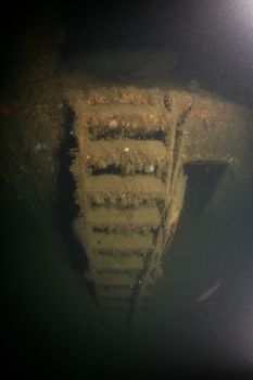 Baltic Sea underwater diving Ship Wreck photo