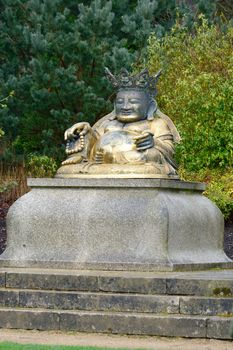 Statue of Buddha in park
