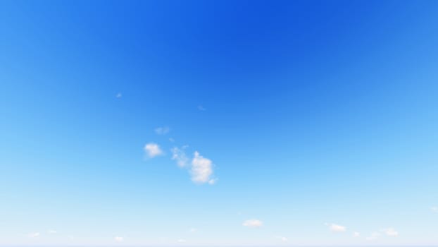 Cloudy blue sky abstract background, blue sky background with tiny clouds, 3d rendering

