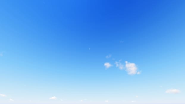 Cloudy blue sky abstract background, blue sky background with tiny clouds, 3d rendering

