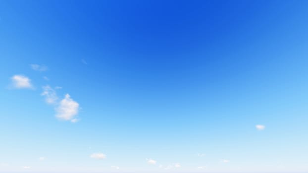 Cloudy blue sky abstract background, blue sky background with tiny clouds, 3d rendering

