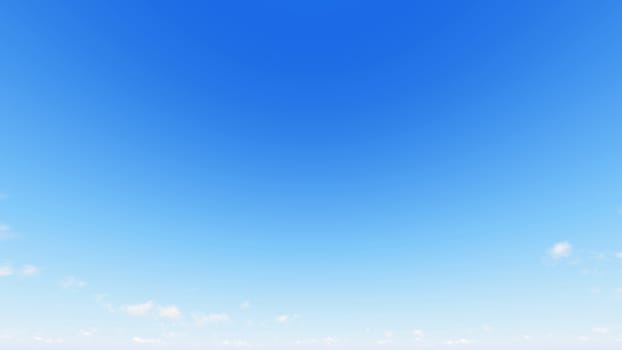 Cloudy blue sky abstract background, blue sky background with tiny clouds, 3d rendering

