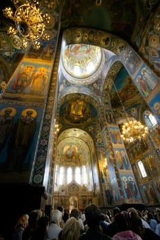 Church of the Savior on Spilled Blood, Interior, St. Petersburg