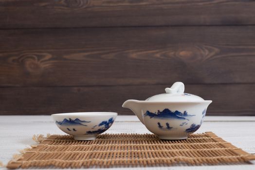 Earthenware for tea for Chinese traditional ceremony