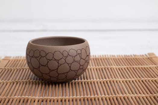 Earthenware for tea for Chinese traditional ceremony