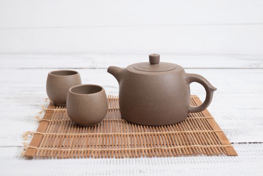 Earthenware for tea for Chinese traditional ceremony