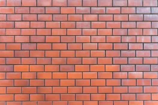 Red brick wall texture background