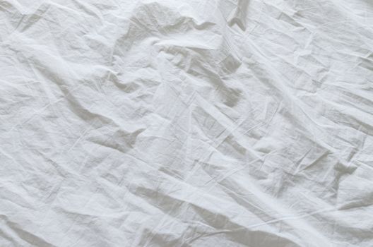 Background of crumpled dense fabric