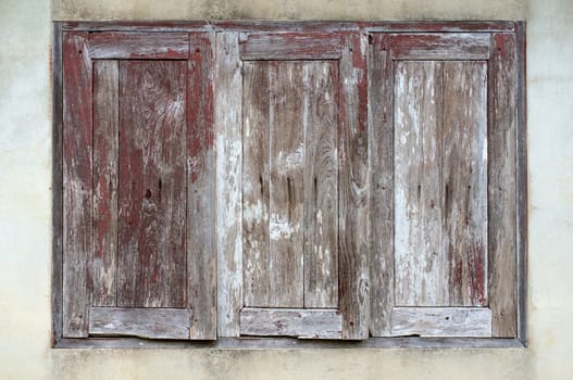 old, grunge wood panels used as background, vintage style