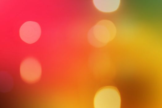 Yellow pink bokeh background