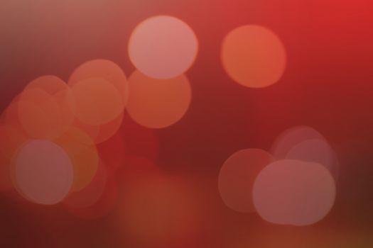 Colorful red bokeh abstract background 