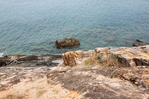 Scenic cliffs of Koh Samet, Rayong, Thailand.