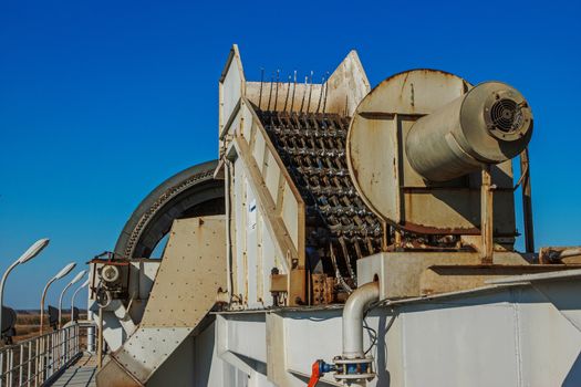 The production capacity of sugar factories. Industrial building plant for the production of sugar from sugar beet