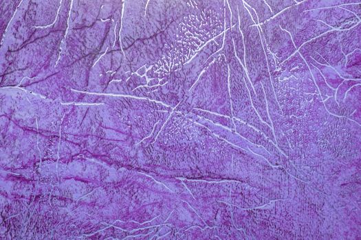 linoleum texture background. Linoleum with lilac abstract pattern with golden streaks