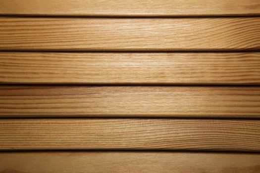 wooden louvers background texture. wood blinds closeup