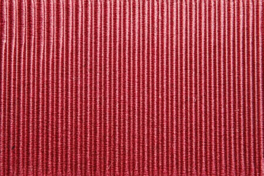 Red textured corrugate cardboard