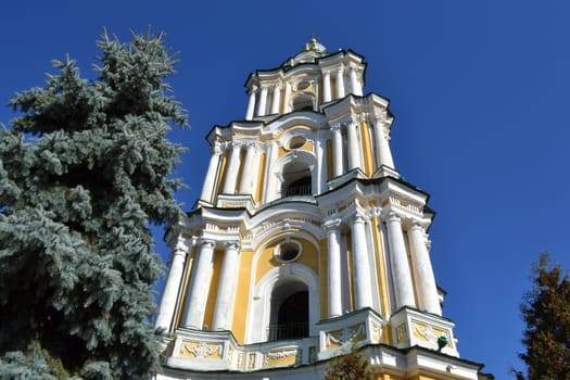 The bell tower of the Orthodox Cathedral of the XVII century.
