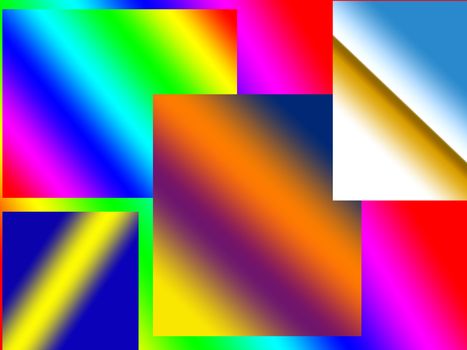 bright color gradient background