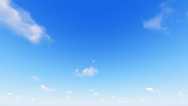 Cloudy blue sky abstract background, blue sky background with tiny clouds, 3d rendering

