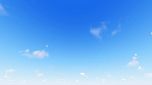 Cloudy blue sky abstract background, blue sky background with tiny clouds, 3d rendering

