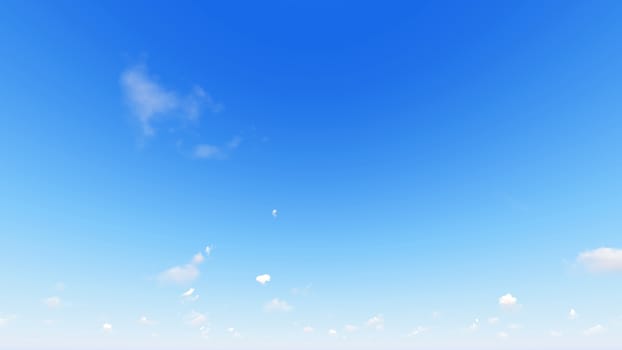 Cloudy blue sky abstract background, blue sky background with tiny clouds, 3d rendering

