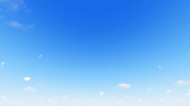 Cloudy blue sky abstract background, blue sky background with tiny clouds, 3d rendering

