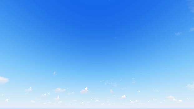 Cloudy blue sky abstract background, blue sky background with tiny clouds, 3d rendering

