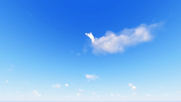 Cloudy blue sky abstract background, blue sky background with tiny clouds, 3d rendering

