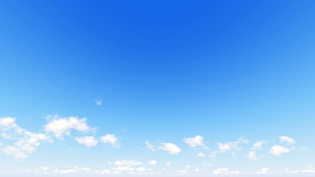 Cloudy blue sky abstract background, blue sky background with tiny clouds, 3d rendering

