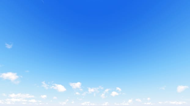 Cloudy blue sky abstract background, blue sky background with tiny clouds, 3d rendering

