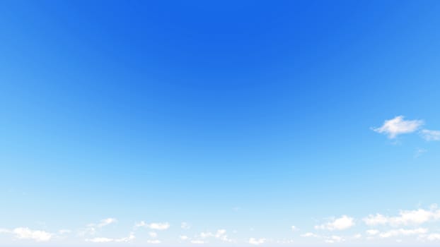 Cloudy blue sky abstract background, blue sky background with tiny clouds, 3d rendering

